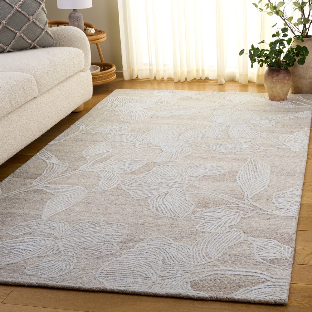 Safavieh - Glamour 664B Beige Ivory - 6" X 9" - GLM664B-6 view 2