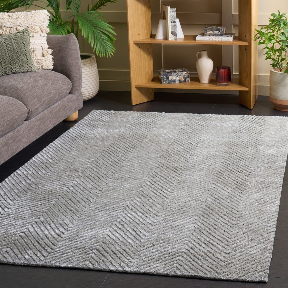 Safavieh - Glamour 801G Silver - 8" X 10" - GLM801G-8 view 2