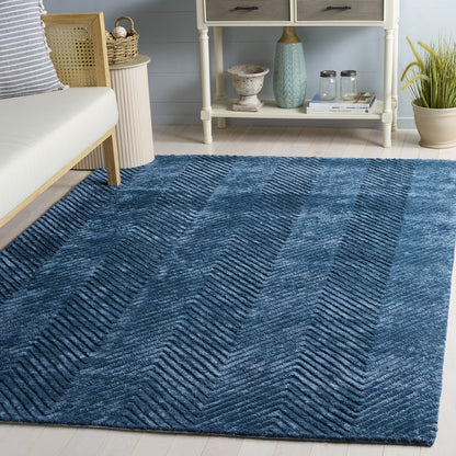 Safavieh - Glamour 801N Navy - 6" X 9" - GLM801N-6 view 2