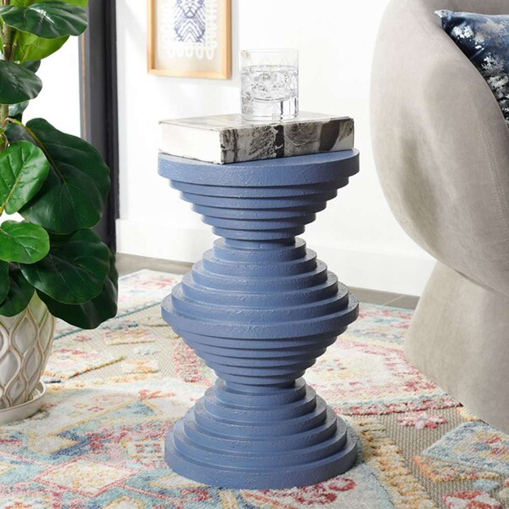 Safavieh - Glynn Accent Table - Perrywinkle - ACC9708B veiw 2