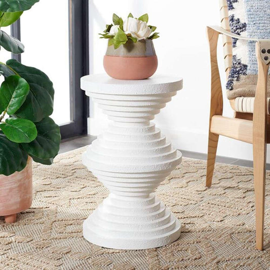 Safavieh - Glynn Accent Table - White - ACC9708C veiw 2