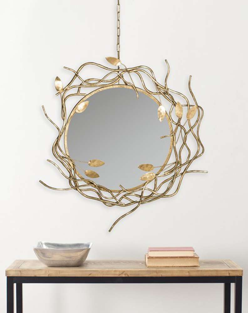 Safavieh - Gold Wreath Mirror - Antique Gold - MIR4062A veiw 1