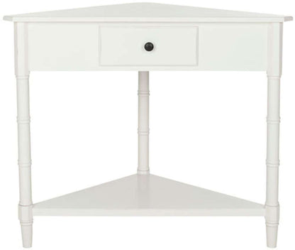 Safavieh - Gomez Corner Table - Distressed Cream  - AMH5709C veiw 1