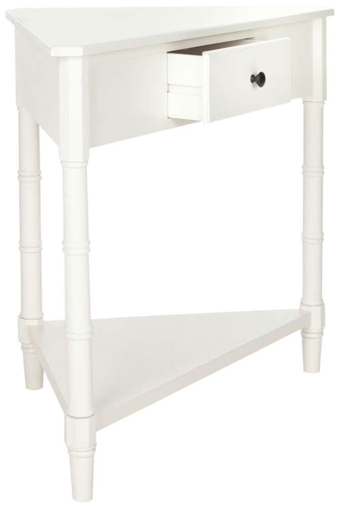 Safavieh - Gomez Corner Table - Distressed Cream  - AMH5709C veiw 3