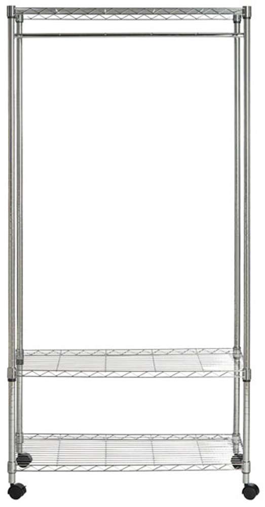 Safavieh - Gordon 3 Tier Garment Rack - Chrome - HAC1009A veiw 1