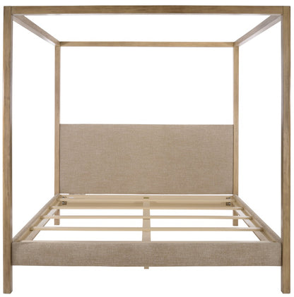 Safavieh - Graciella Chenille King Canopy Bed / Light Brown / Natural - SFV7709B-K-3BX view 3