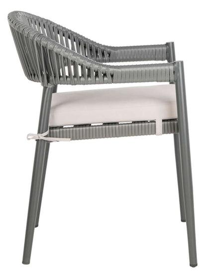 Safavieh - Greer Rope Chair - Grey  (Set of 2) - PAT4023A-SET2 veiw 4