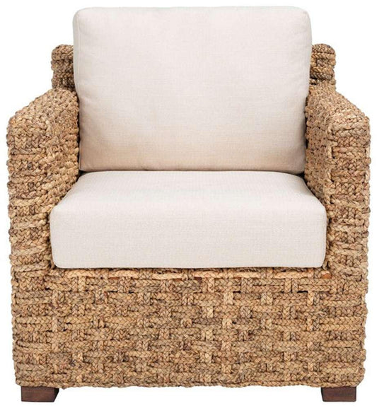 Safavieh - Couture - Gregory Water Hyacinth Chair - Natural - Beige - CWK2001A veiw 1