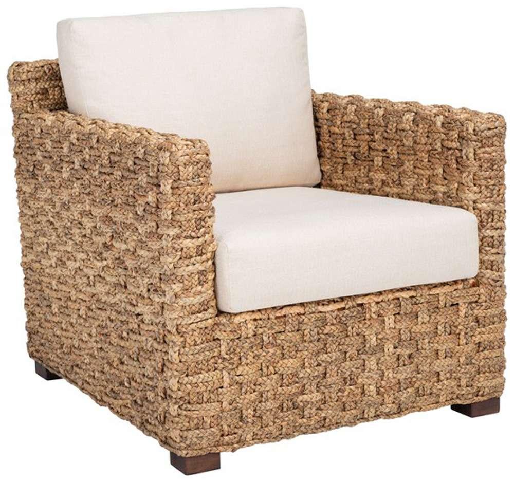 Safavieh - Couture - Gregory Water Hyacinth Chair - Natural - Beige - CWK2001A veiw 4