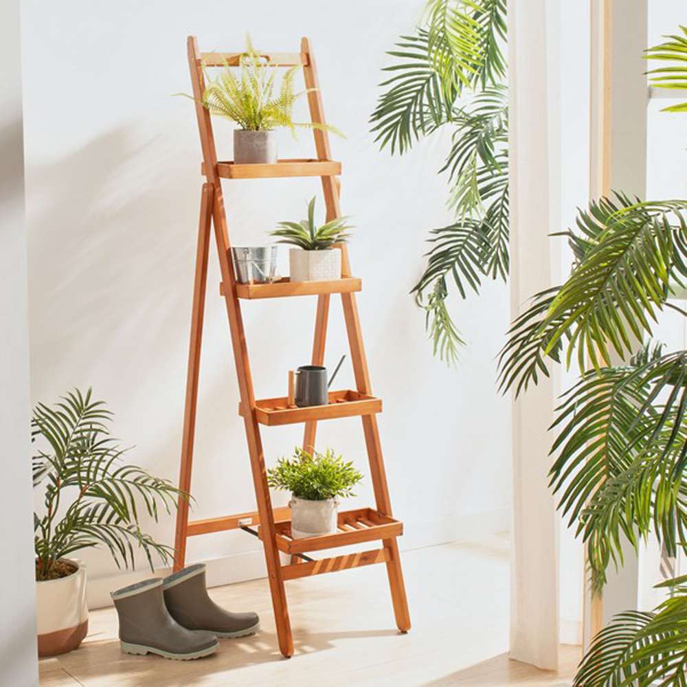 Safavieh - Grenton 4 Tier Shelf - Natural - PAT7063A veiw 3
