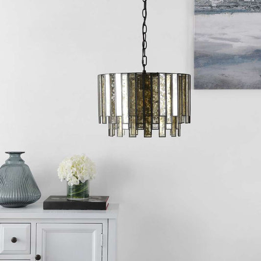 Safavieh - Gresher 15.5 Inch Chandelier - Mercury - Oil Rub Bronze - CHA4018A veiw 1