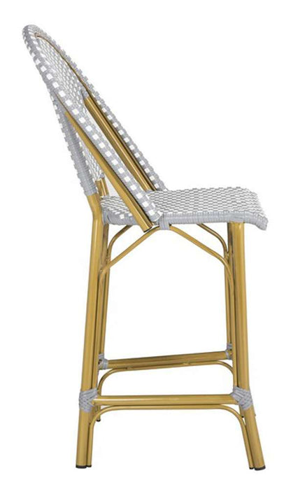 Safavieh - Gresley Counter Stool - Grey - White - PAT4019B veiw 4