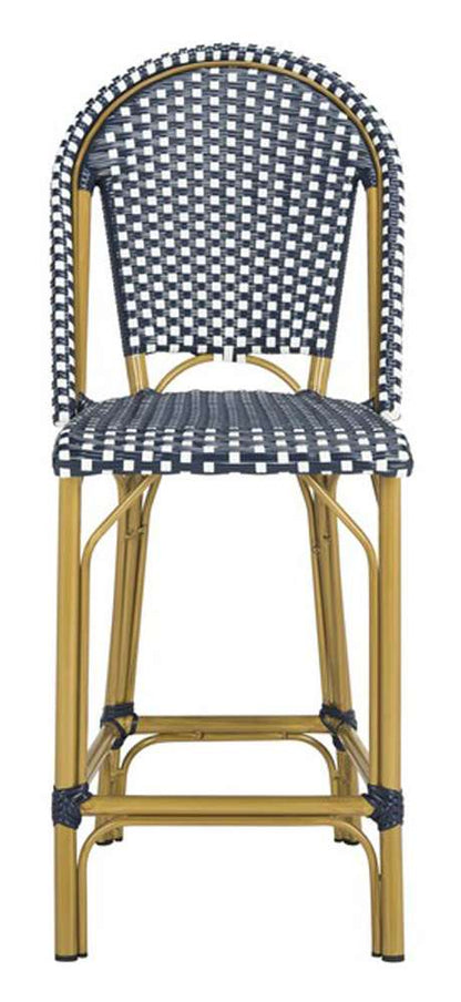 Safavieh - Gresley Counter Stool - Navy - White - PAT4019A veiw 2