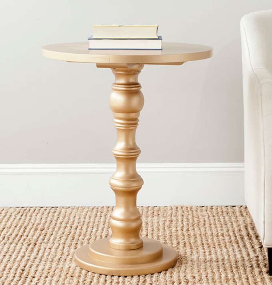 Safavieh - Greta Accent Table - Gold - AMH6603D veiw 2