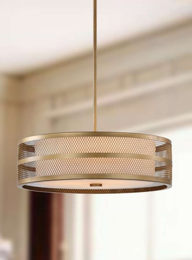 Safavieh - Greta Veil Pendant Light - Gold - LIT4229A veiw 1