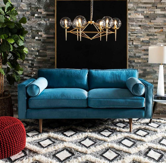Safavieh - Greyor 6Lt 34in Chandelier - Gold - CHA4001A veiw 1
