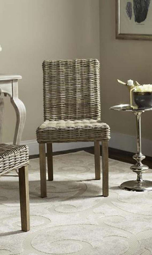 Safavieh - Grove Side Chair - Natural Unfinished - Rustic Gr  (Set of 2) - FOX6522A-SET2 veiw 1