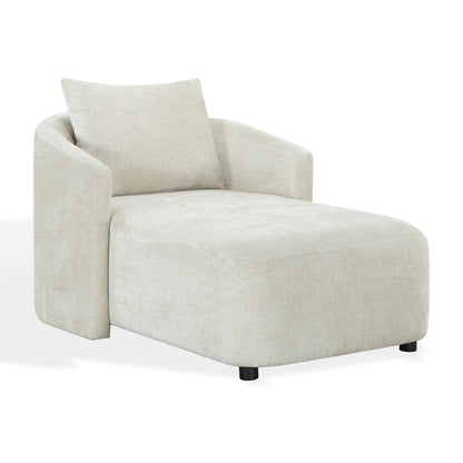 Safavieh - Gwendelyn Chaise Lounge / Taupe - SFV4609A view 3
