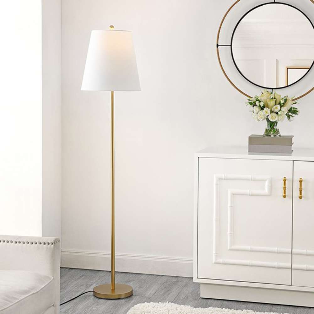 Safavieh - Haelyn 69in Floor Lamp - Gold - FLL4125A veiw 2