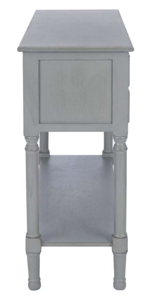 Safavieh - Haines 4Drw Console Table - Distressed - Grey - CNS5728B veiw 3