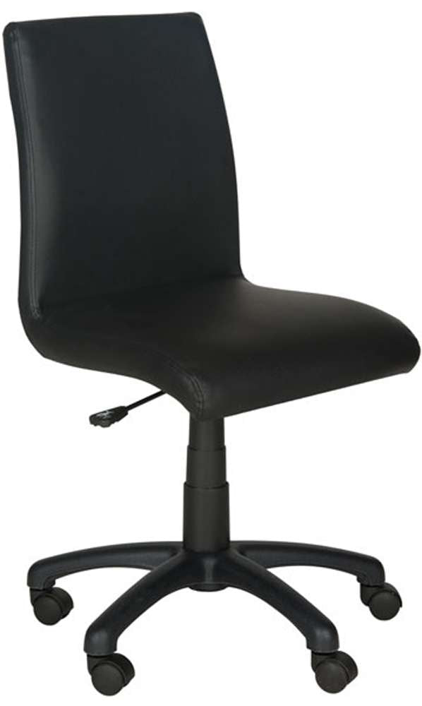 Safavieh - Hal Desk Chair - Black - FOX8501B veiw 3