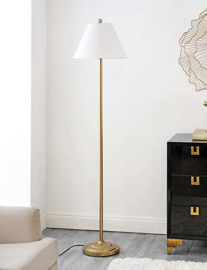 Safavieh - Hallie 68in Floor Lamp - Gold - FLL4124B veiw 1