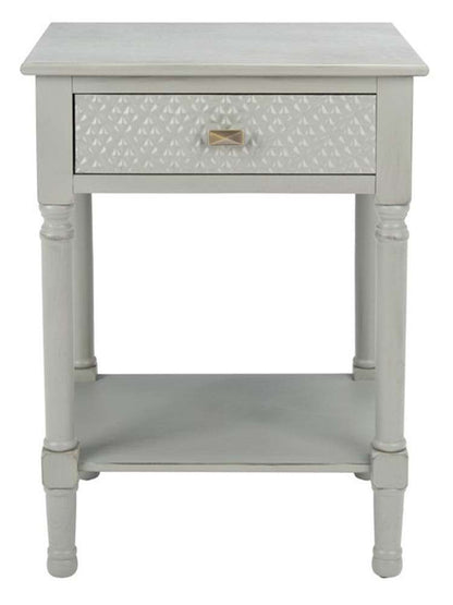 Safavieh - Halton 1Drw Accent Table - Distressed - Grey - ACC5712D veiw 1