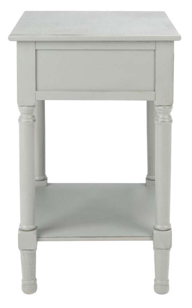 Safavieh - Halton 1Drw Accent Table - Distressed - Grey - ACC5712D veiw 3