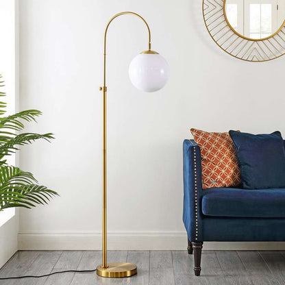 Safavieh - Hamil 55-62in Floor Lamp - Gold - FLL4103A veiw 1