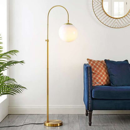 Safavieh - Hamil 55-62in Floor Lamp - Gold - FLL4103A veiw 2
