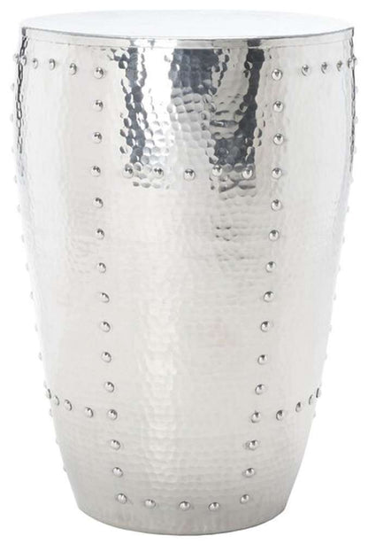 Safavieh - Hammersmith Metal Table Stool - Silver - FOX5514A veiw 1