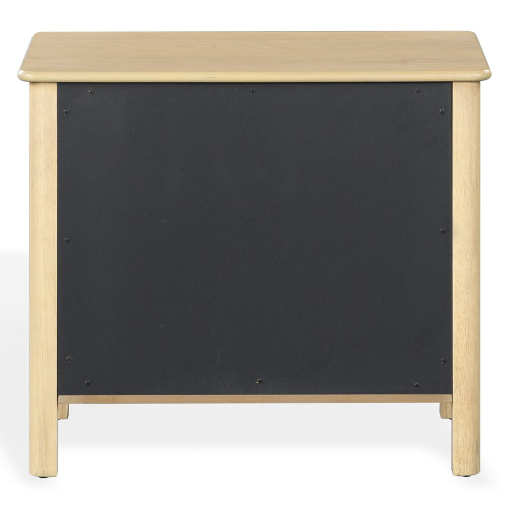 Safavieh - Hannaleigh 2 Drawer Wood Nightstand / Oak - SFV2230B view 4