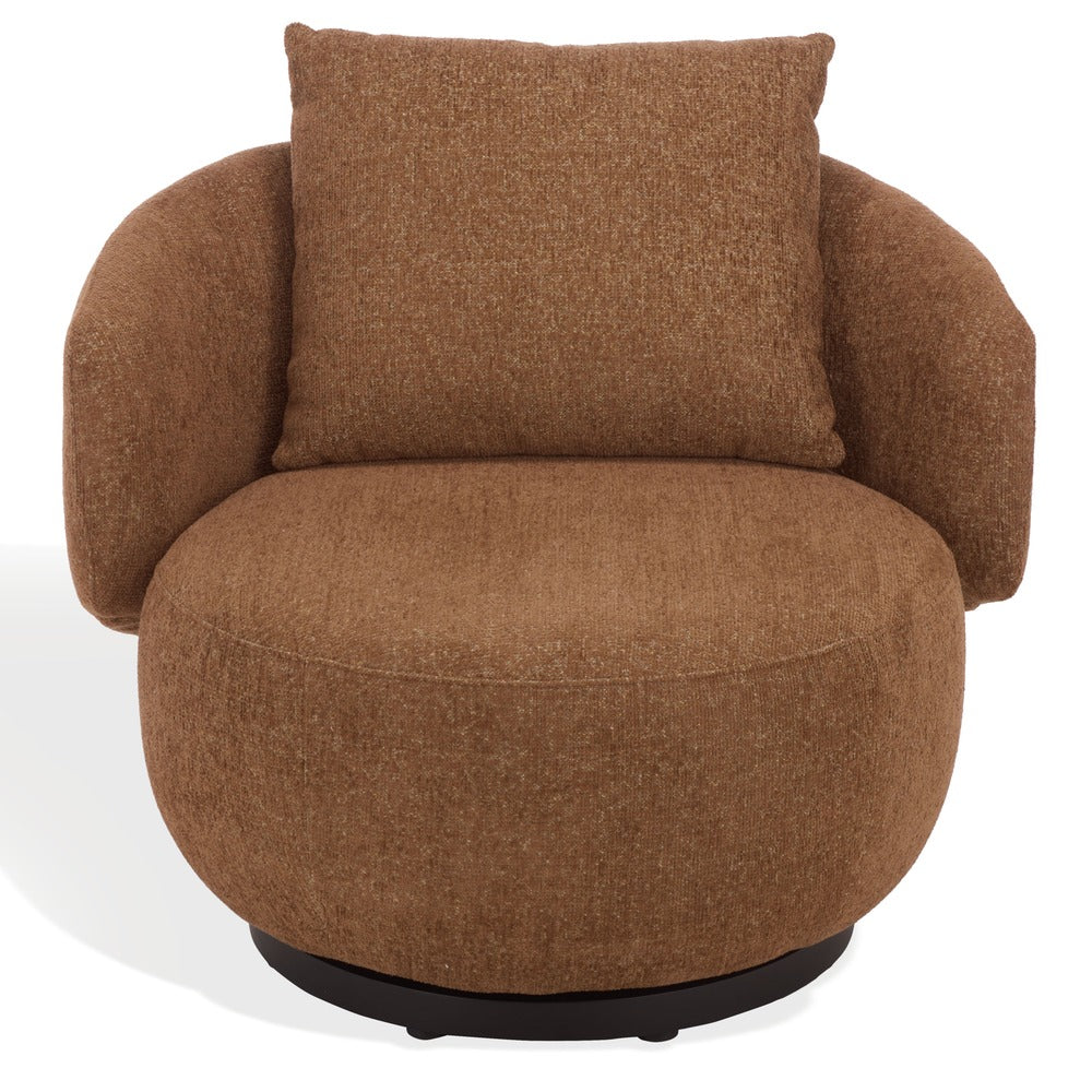 Safavieh - Hannalisa Swivel Chair / Brown - SFV2408B view 1