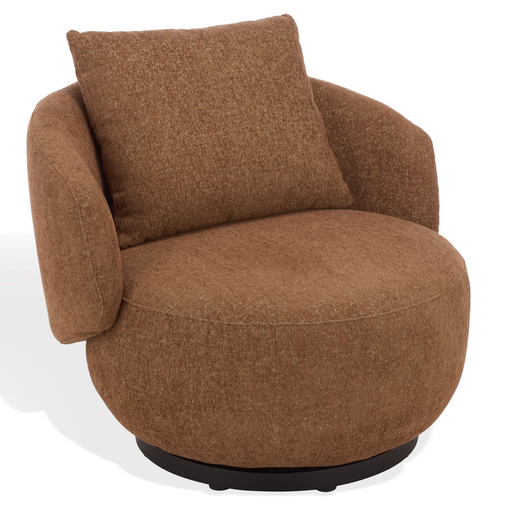 Safavieh - Hannalisa Swivel Chair / Brown - SFV2408B view 3
