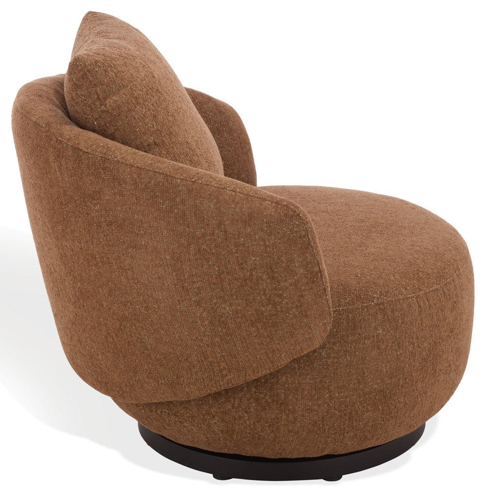 Safavieh - Hannalisa Swivel Chair / Brown - SFV2408B view 4