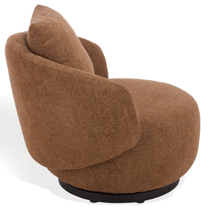 Safavieh - Hannalisa Swivel Chair / Brown - SFV2408B view 4