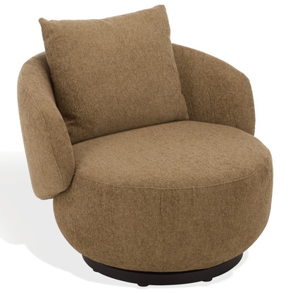 Safavieh - Hannalisa Swivel Chair / Light Brown - SFV2408A view 3