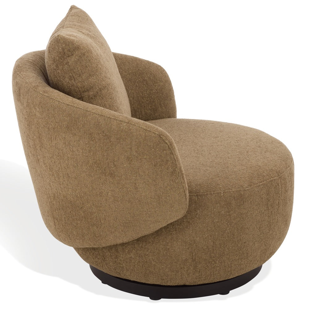 Safavieh - Hannalisa Swivel Chair / Light Brown - SFV2408A view 4