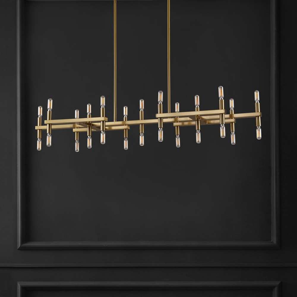 Safavieh - Couture - Harald Metal Chandelier - Gold - CTL1044A veiw 1
