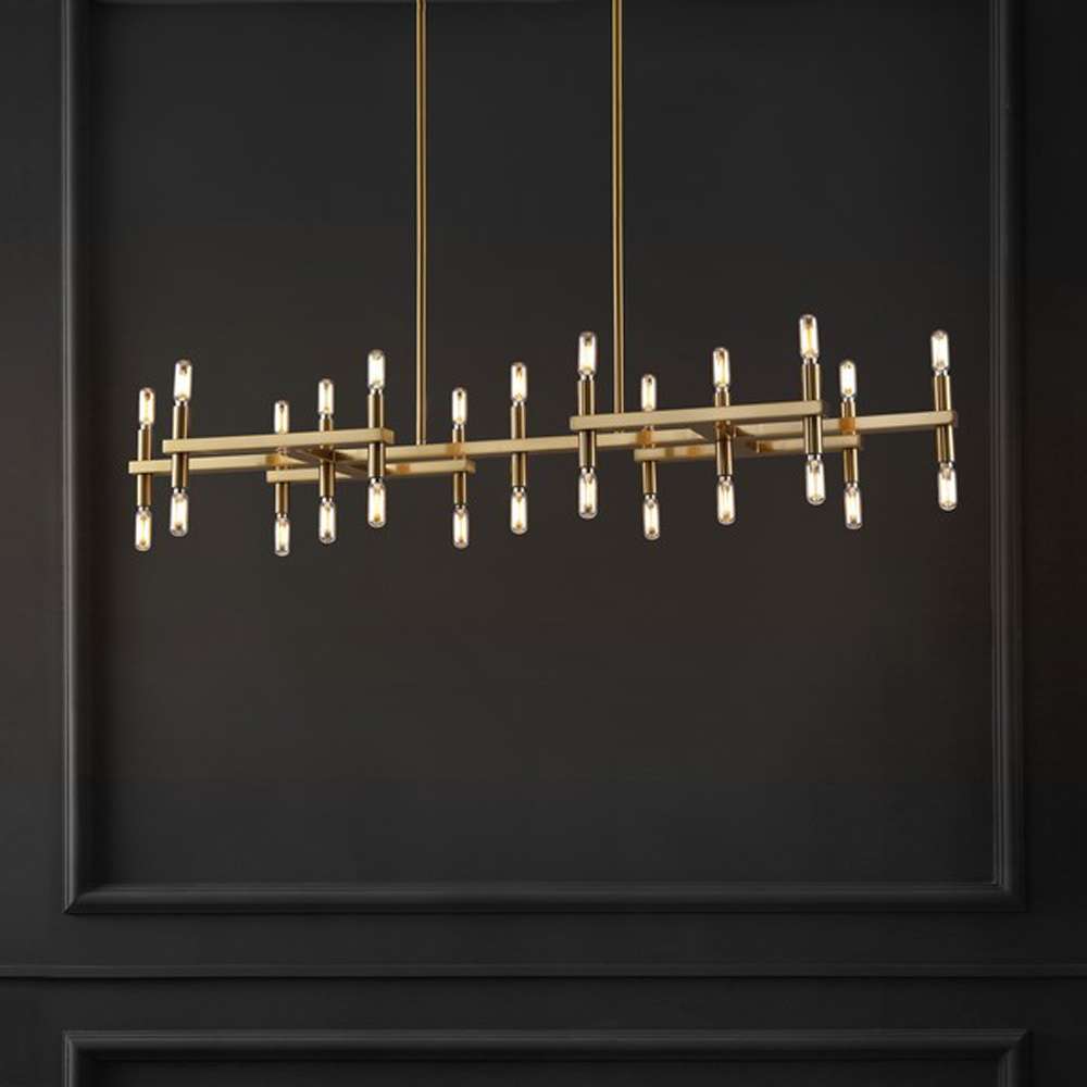 Safavieh - Couture - Harald Metal Chandelier - Gold - CTL1044A veiw 2