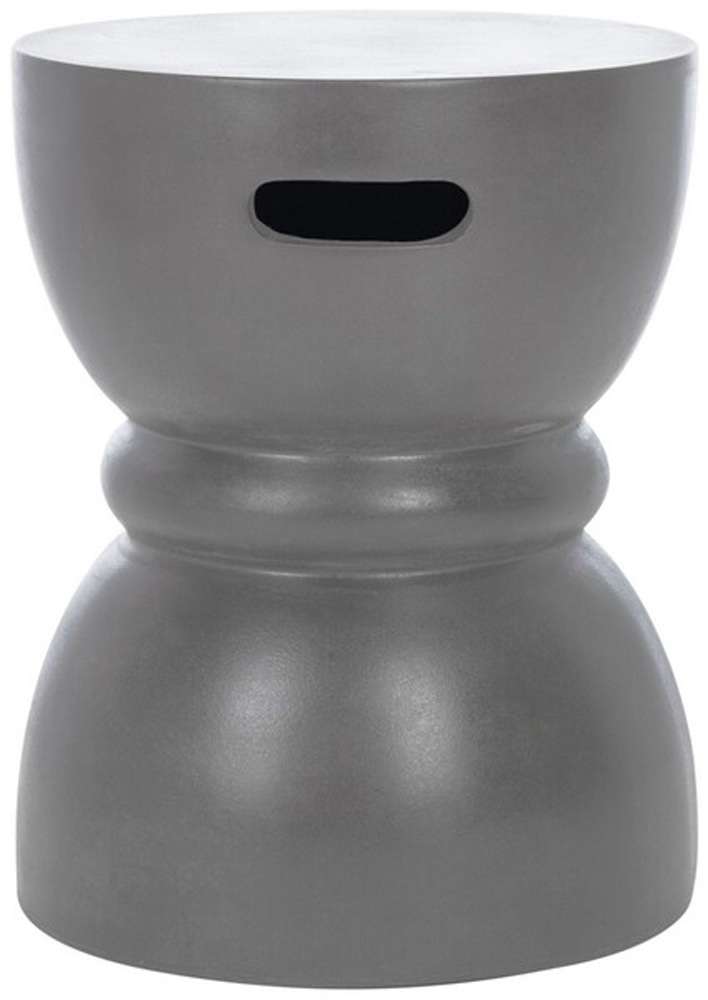 Safavieh - Haruki In/Outdoor Accent Stool - Dark Grey - VNN1006A veiw 1