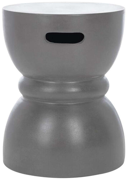 Safavieh - Haruki In/Outdoor Accent Stool - Dark Grey - VNN1006A veiw 1