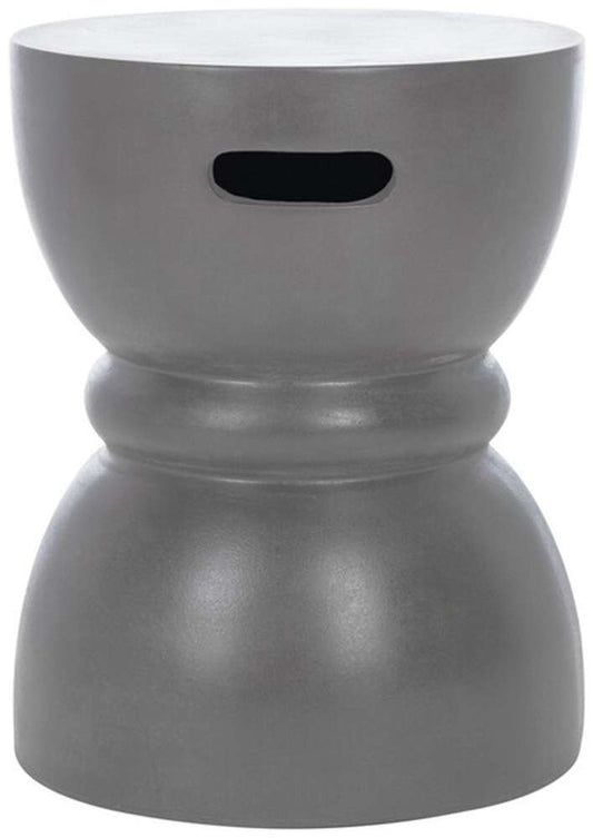 Safavieh - Haruki In/Outdoor Accent Stool - Dark Grey - VNN1006A veiw 1