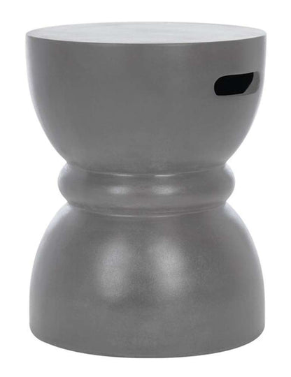Safavieh - Haruki In/Outdoor Accent Stool - Dark Grey - VNN1006A veiw 3