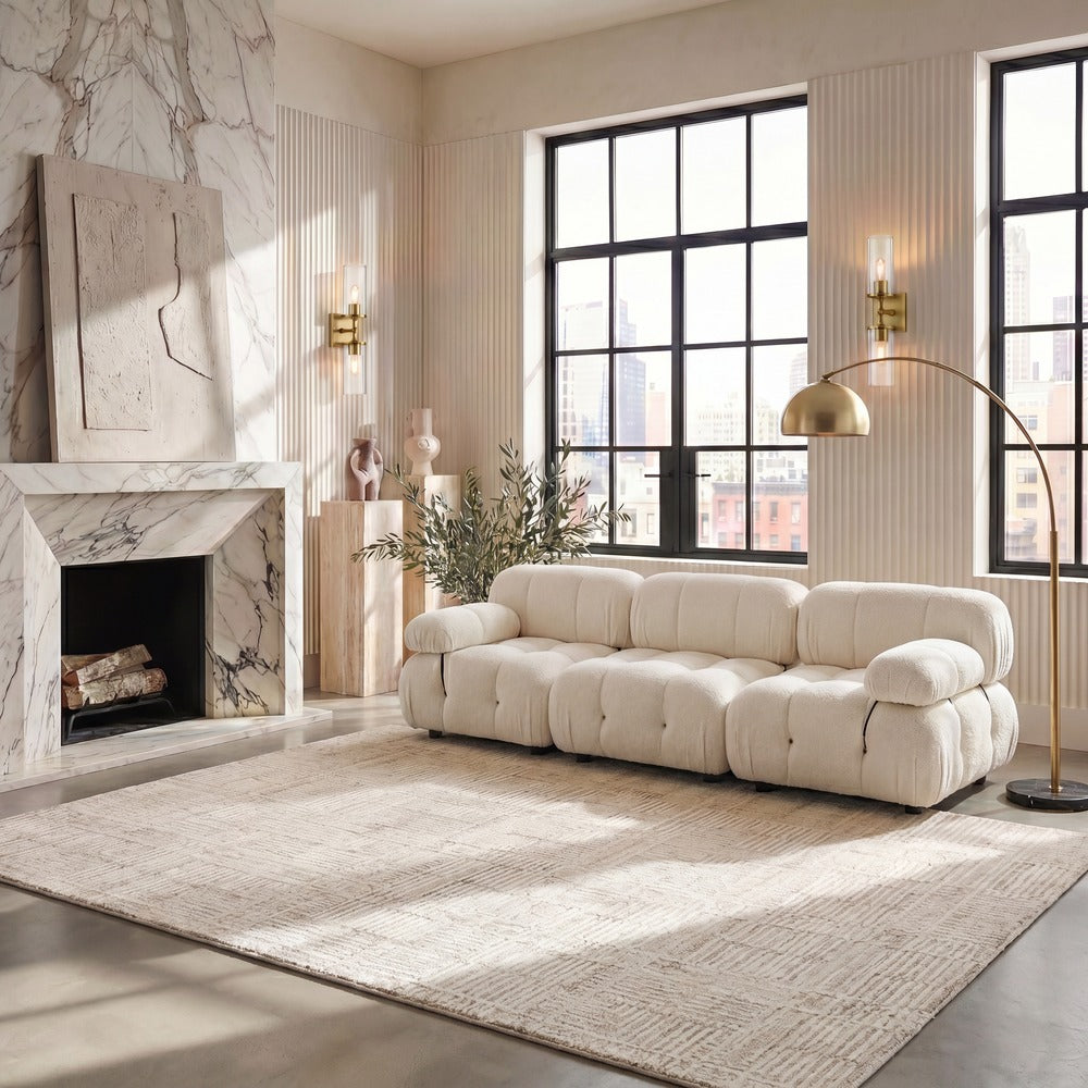Safavieh - Harvest 604B Beige Ivory - 9" X 12" - HVT604B-9 view 2