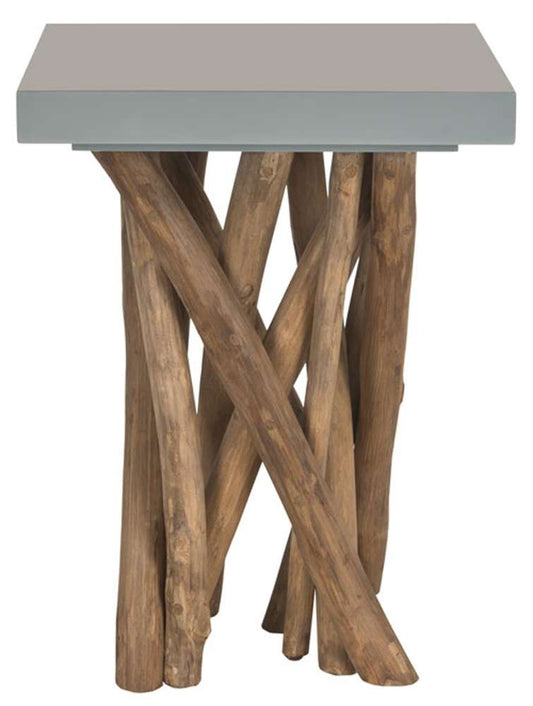Safavieh - Hatrwick Side Table - Grey - FOX1019B veiw 1