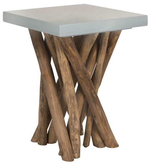 Safavieh - Hatrwick Side Table - Grey - FOX1019B veiw 2