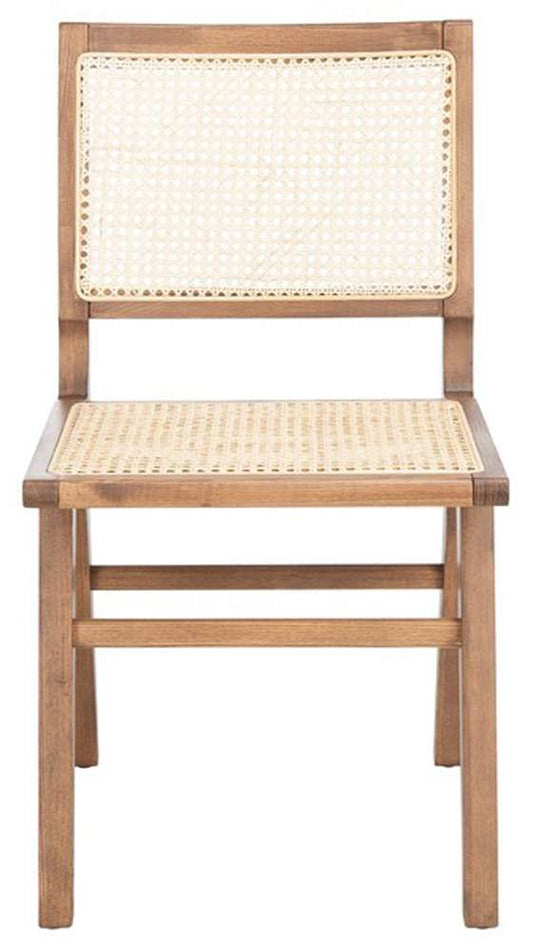 Safavieh - Couture - Hattie French Cane Dining Chair - Walnut  (Set of 2) - SFV4101D-SET2 veiw 1