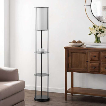 Safavieh - Hayes 59.5in Floor Lamp - Oil Rub Bronze - FLL4097A veiw 1