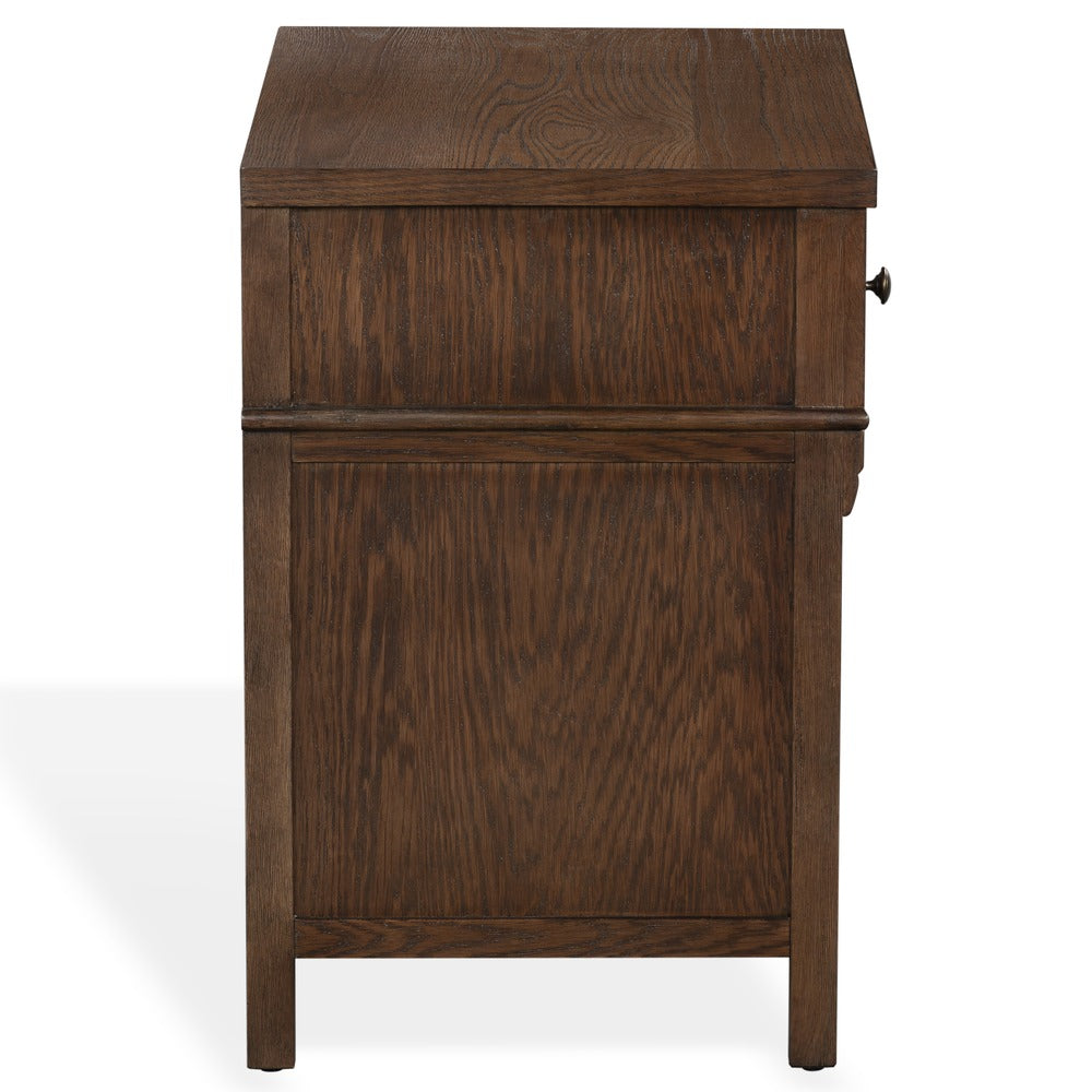Safavieh - Haylie 1 Drawer Wood Nightstand / Dark Walnut - SFV2232B view 3
